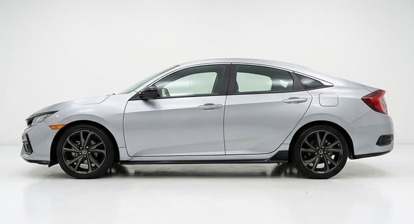 2019 Honda Civic Sport — side profile