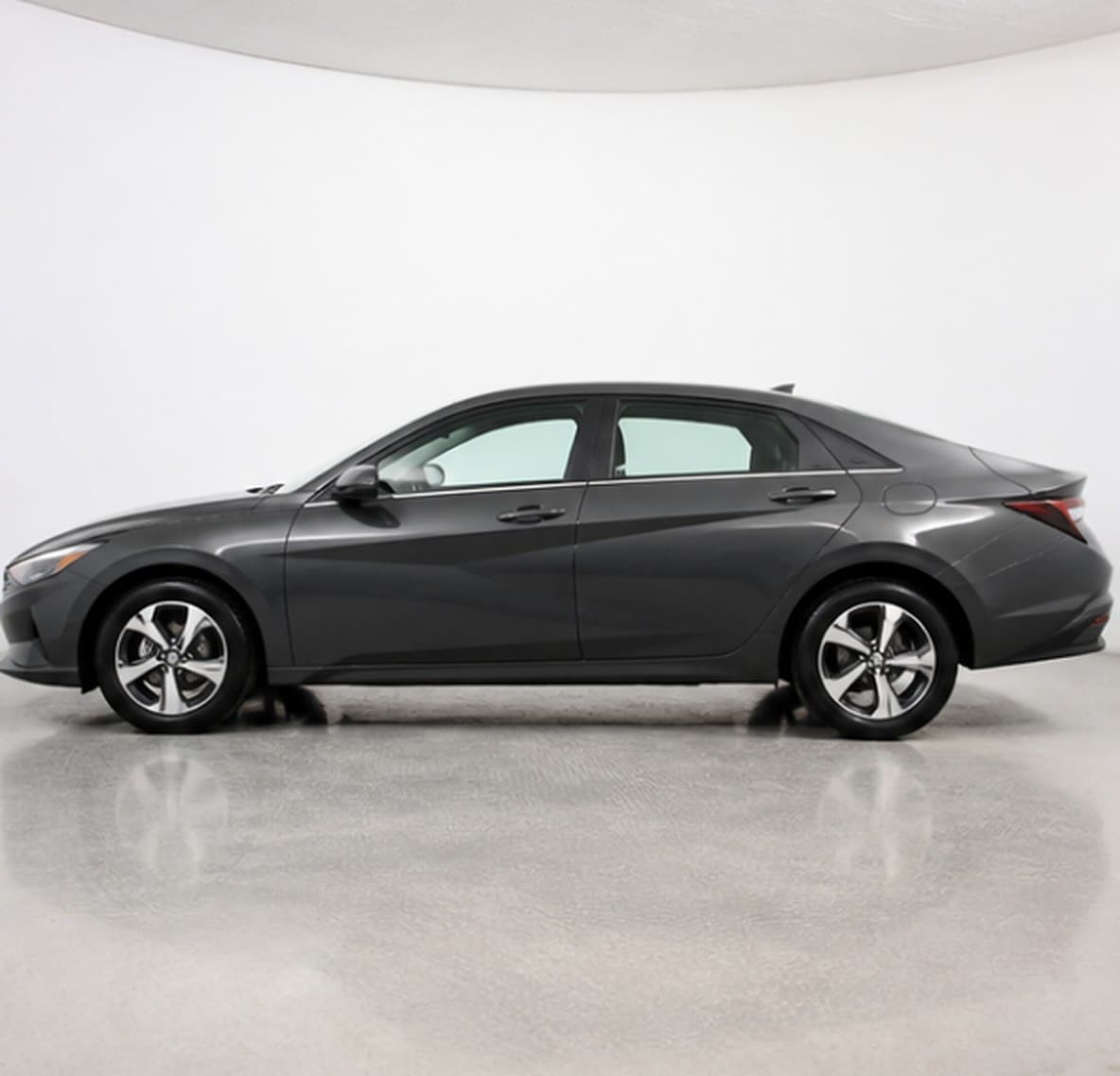 2023 Hyundai Elantra Hybrid — side profile
